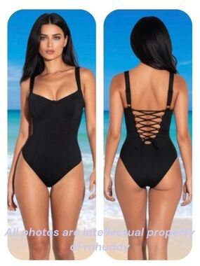 NWT Ta3 S cup B/C black LIFTY regular/long swimsuit